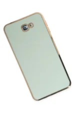 Uray store Samsung Galaxy J7 Prime Kılıf Volet Silikon - Açık Yeşil - Görsel 2