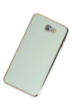Uray store Samsung Galaxy J7 Prime Kılıf Volet Silikon - Açık Yeşil - Görsel 3