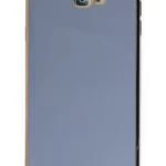 Uray store Samsung Galaxy J7 Prime Kılıf Volet Silikon - Mavi