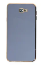 Uray store Samsung Galaxy J7 Prime Kılıf Volet Silikon - Mavi