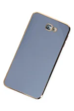 Uray store Samsung Galaxy J7 Prime Kılıf Volet Silikon - Mavi - Görsel 3
