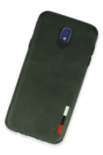 Uray store Samsung Galaxy J7 Pro / J730 Kılıf Loop Deri Silikon - Yeşil - Görsel 2