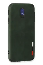 Uray store Samsung Galaxy J7 Pro / J730 Kılıf Loop Deri Silikon - Yeşil - Görsel 3