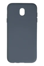 Uray store Samsung Galaxy J7 Pro / J730 Kılıf Nano içi Kadife Silikon - Gri