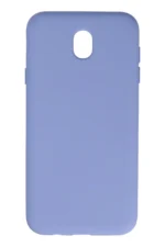 Uray store Samsung Galaxy J7 Pro / J730 Kılıf Nano içi Kadife Silikon - Lila
