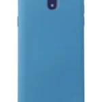 Uray store Samsung Galaxy J7 Pro / J730 Kılıf Nano içi Kadife Silikon - Mavi