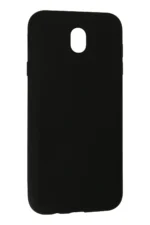 Uray store Samsung Galaxy J7 Pro / J730 Kılıf Nano içi Kadife Silikon - Siyah - Görsel 3