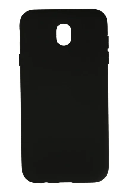 Uray store Samsung Galaxy J7 Pro / J730 Kılıf Nano içi Kadife Silikon - Siyah