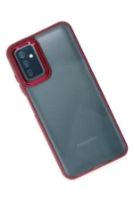 Uray store Samsung Galaxy M13 Kılıf Dora Kapak - Kırmızı - Görsel 3