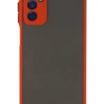 Uray store Samsung Galaxy M13 Kılıf Montreal Silikon Kapak - Kırmızı