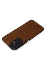 Uray store Samsung Galaxy M14 5G Kılıf Loop Deri Silikon - Kahverengi - Görsel 3