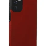 Uray store Samsung Galaxy M14 5G Kılıf Loop Deri Silikon - Kırmızı