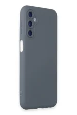 Uray store Samsung Galaxy M14 5G Kılıf Nano içi Kadife Silikon - Gri - Görsel 2