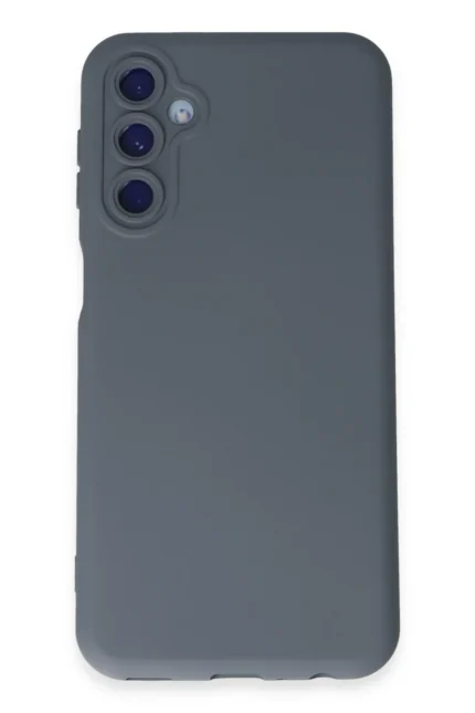 Uray store Samsung Galaxy M14 5G Kılıf Nano içi Kadife Silikon - Gri