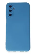 Uray store Samsung Galaxy M14 5G Kılıf Nano içi Kadife Silikon - Mavi