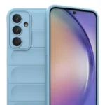 Uray store Samsung Galaxy M14 5G Kılıf Optimum Silikon - Sky Blue