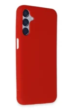 Uray store Samsung Galaxy M15 Kılıf First Silikon - Kırmızı