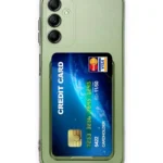 Uray store Samsung Galaxy M15 Kılıf Kart Şeffaf Silikon - Şeffaf