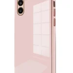 Uray store Samsung Galaxy M15 Kılıf Volet Silikon - Pembe