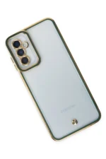 Uray store Samsung Galaxy M23 Kılıf Liva Lens Silikon - Yeşil - Görsel 3