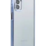 Uray store Samsung Galaxy M23 Kılıf Razer Lensli Silikon - Açık Mavi