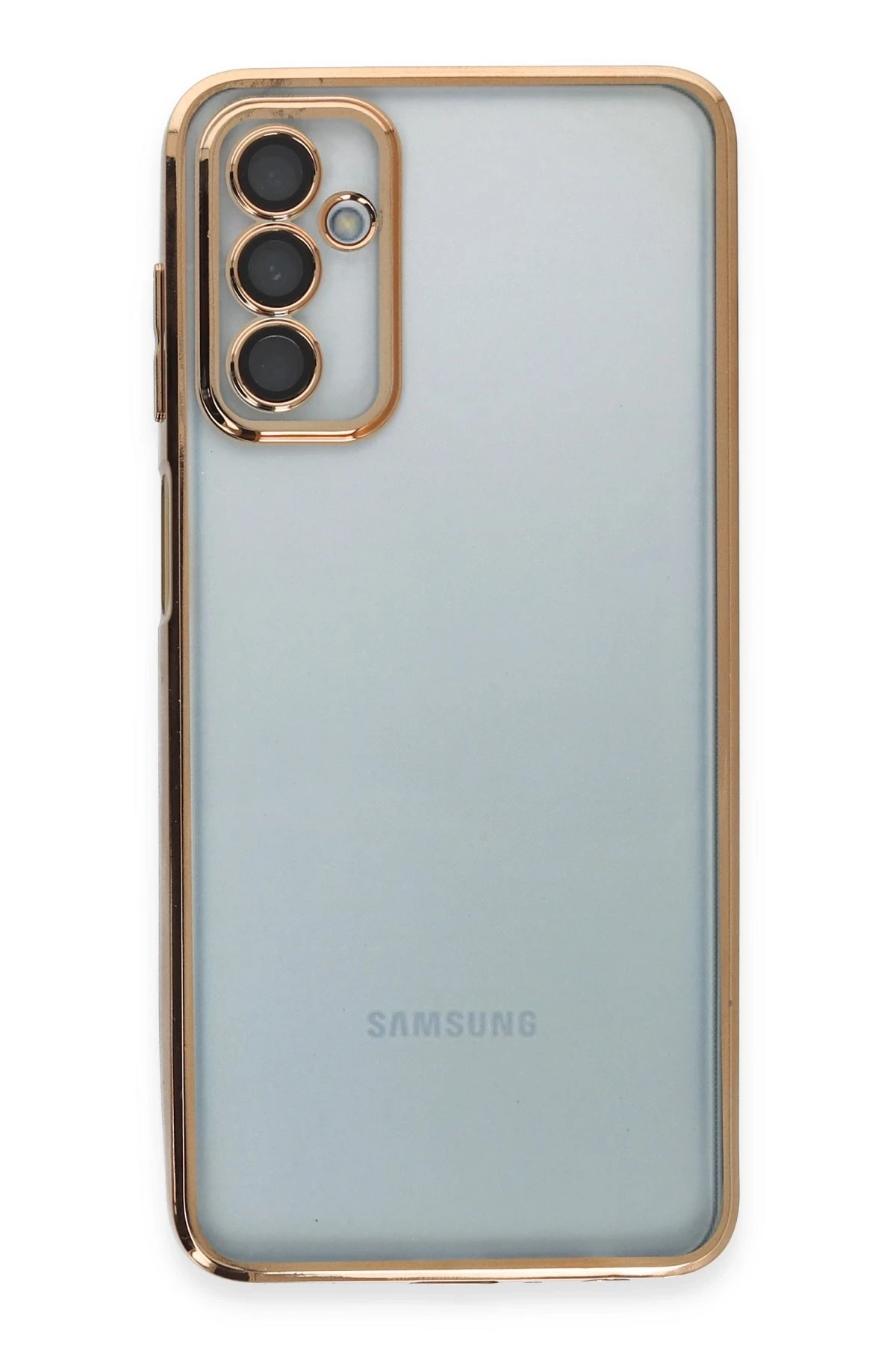 newface-samsung-galaxy-m23-kilif-razer-lensli-silikon-gold-default Uray store Samsung Galaxy M23 Kılıf Razer Lensli Silikon - Gold - Görsel 1