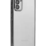 Uray store Samsung Galaxy M23 Kılıf Razer Lensli Silikon - Siyah