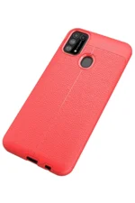 Uray store Samsung Galaxy M31 Kılıf Auto Focus Kapak - Kırmızı - Görsel 2