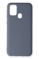 Uray store Samsung Galaxy M31 Kılıf Nano içi Kadife Silikon - Gri - Görsel 2