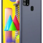 Uray store Samsung Galaxy M31 Kılıf Nano içi Kadife Silikon - Gri