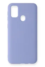 Uray store Samsung Galaxy M31 Kılıf Nano içi Kadife Silikon - Lila - Görsel 2