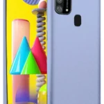 Uray store Samsung Galaxy M31 Kılıf Nano içi Kadife Silikon - Lila