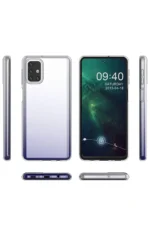 Uray store Samsung Galaxy M31S Kılıf Lüx Şeffaf Silikon - Görsel 2