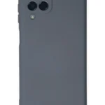 Uray store Samsung Galaxy M33 Kılıf Nano içi Kadife Silikon - Gri