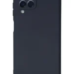 Uray store Samsung Galaxy M33 Kılıf Nano içi Kadife Silikon - Lacivert