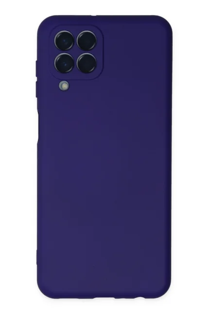 Uray store Samsung Galaxy M33 Kılıf Nano içi Kadife Silikon - Mor