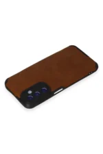 Uray store Samsung Galaxy M34 5G Kılıf Loop Deri Silikon - Kahverengi - Görsel 3