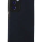 Uray store Samsung Galaxy M34 5G Kılıf Loop Deri Silikon - Lacivert