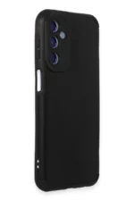 Uray store Samsung Galaxy M34 5G Kılıf Loop Deri Silikon - Siyah - Görsel 2