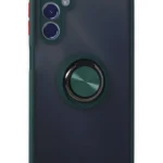 Uray store Samsung Galaxy M34 5G Kılıf Montreal Yüzüklü Silikon Kapak - Yeşil