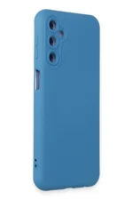 Uray store Samsung Galaxy M34 5G Kılıf Nano içi Kadife Silikon - Mavi - Görsel 2