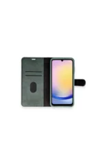 Uray store Samsung Galaxy M34 5G Kılıf Trend S Plus Kapaklı Kılıf - Kırmızı - Görsel 3