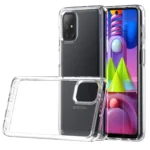 Uray store Samsung Galaxy M51 Kılıf Lüx Şeffaf Silikon