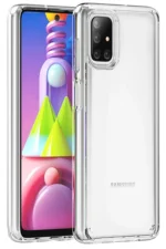 Uray store Samsung Galaxy M51 Kılıf Lüx Şeffaf Silikon - Görsel 3
