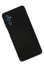 Uray store Samsung Galaxy M52 5G Kılıf Kelvin Kartvizitli Silikon - Siyah - Görsel 3