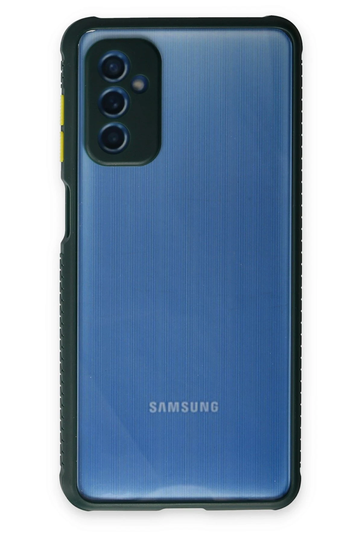 newface-samsung-galaxy-m52-5g-kilif-miami-seffaf-silikon-koyu-yesil-default Uray store Samsung Galaxy M52 5G Kılıf Miami Şeffaf Silikon - Koyu Yeşil - Görsel 1
