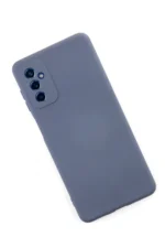 Uray store Samsung Galaxy M52 5G Kılıf Nano içi Kadife Silikon - Gri - Görsel 2