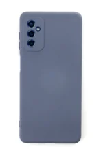 Uray store Samsung Galaxy M52 5G Kılıf Nano içi Kadife Silikon - Gri