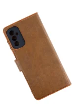 Uray store Samsung Galaxy M52 5G Kılıf Trend S Plus Kapaklı Kılıf - Taba - Görsel 2