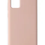 Uray store Samsung Galaxy Note 20 Kılıf Nano içi Kadife Silikon - Pudra